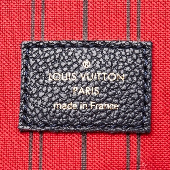 Louis Vuitton Marine Rouge Monogram Empreinte Leather Pochette Metis Bag - Picture 8 of 12